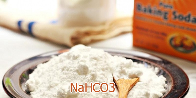 Baking soda có công thức hóa học NaHCO3