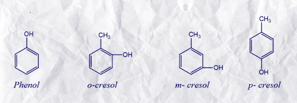 Tìm hiểu về cấu tạo của crezol 