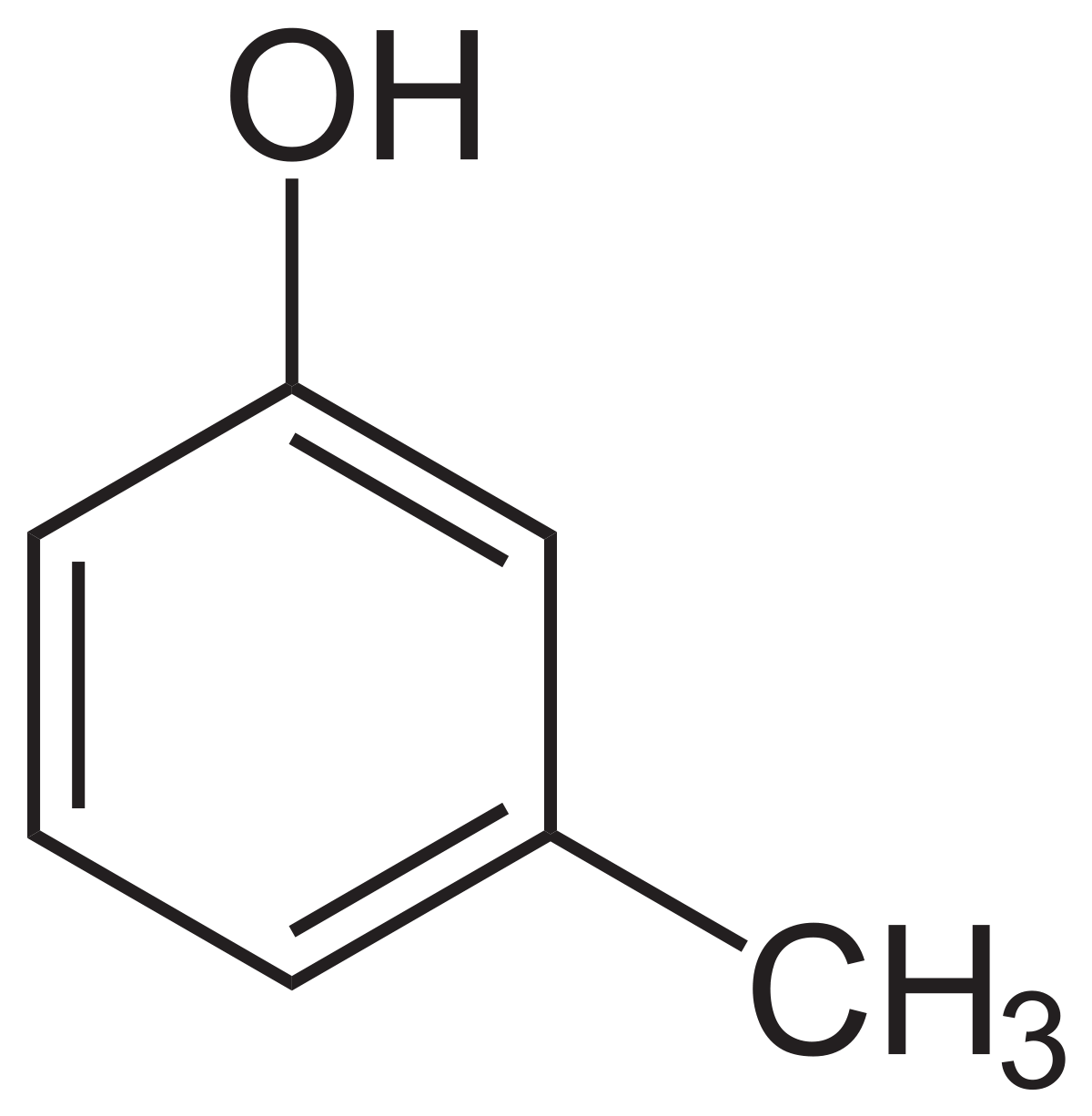 Tính chất vật lí của m-crezol